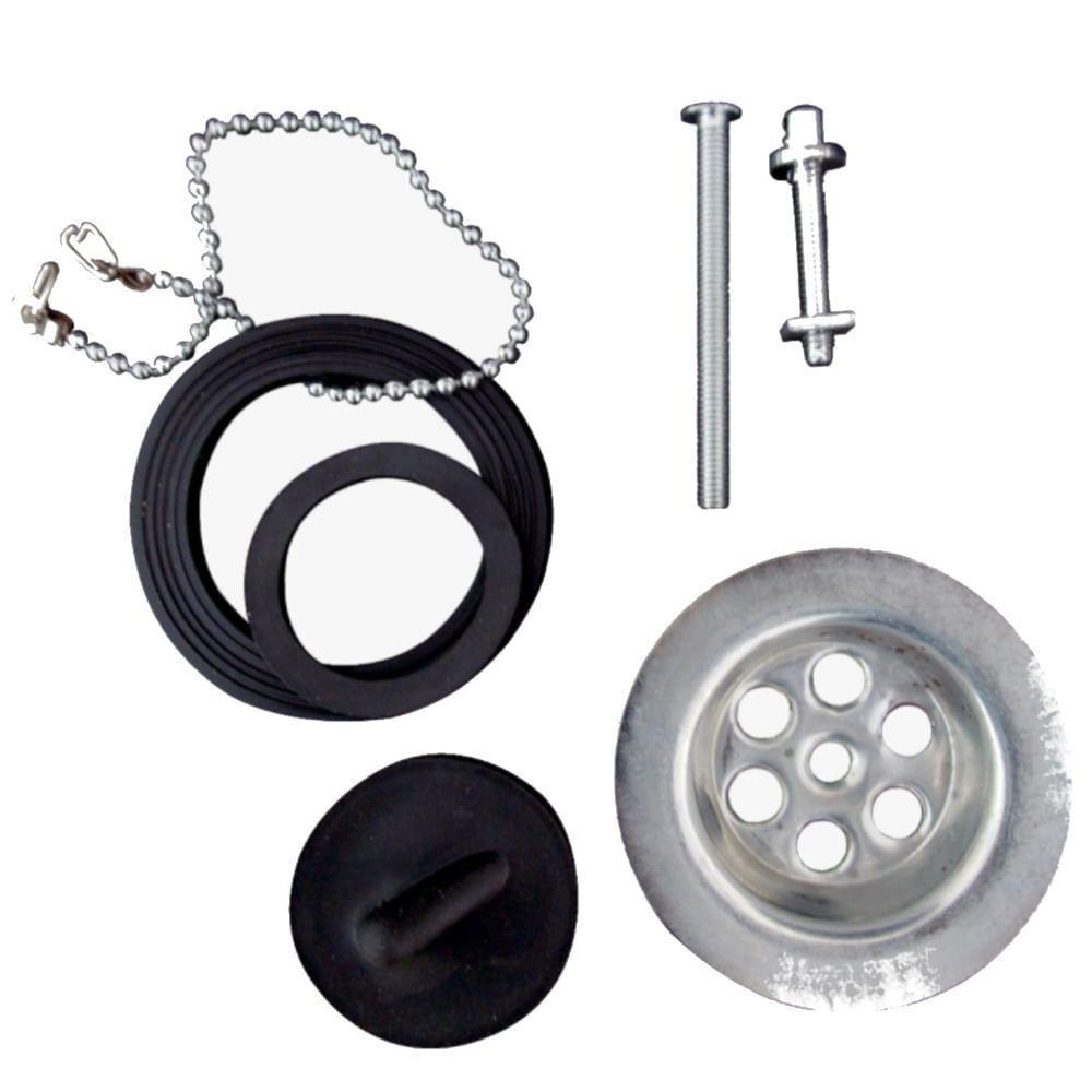 Sifão Sanfonado Copo Multiuso E Válvula - 3003-e - Double - 2