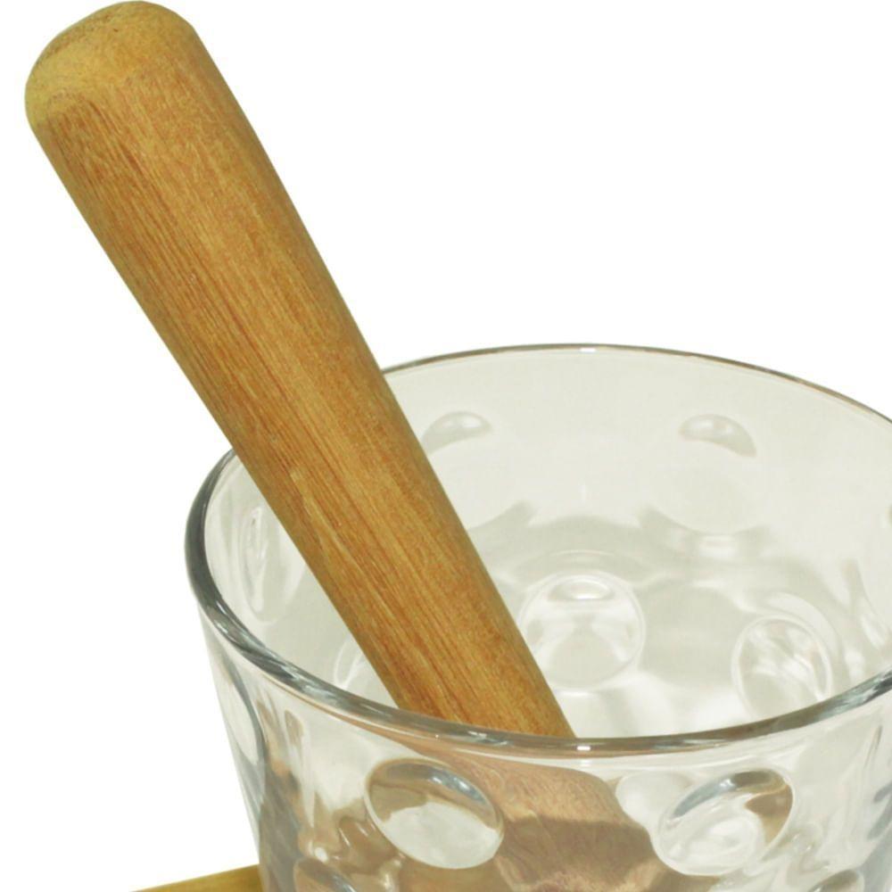 Kit Caipirinha Retangular Sem Faca Com 3 Peças - 10239211 - Tramontina Kit Caipirinha Retangular Sem Faca Tramontina - 2