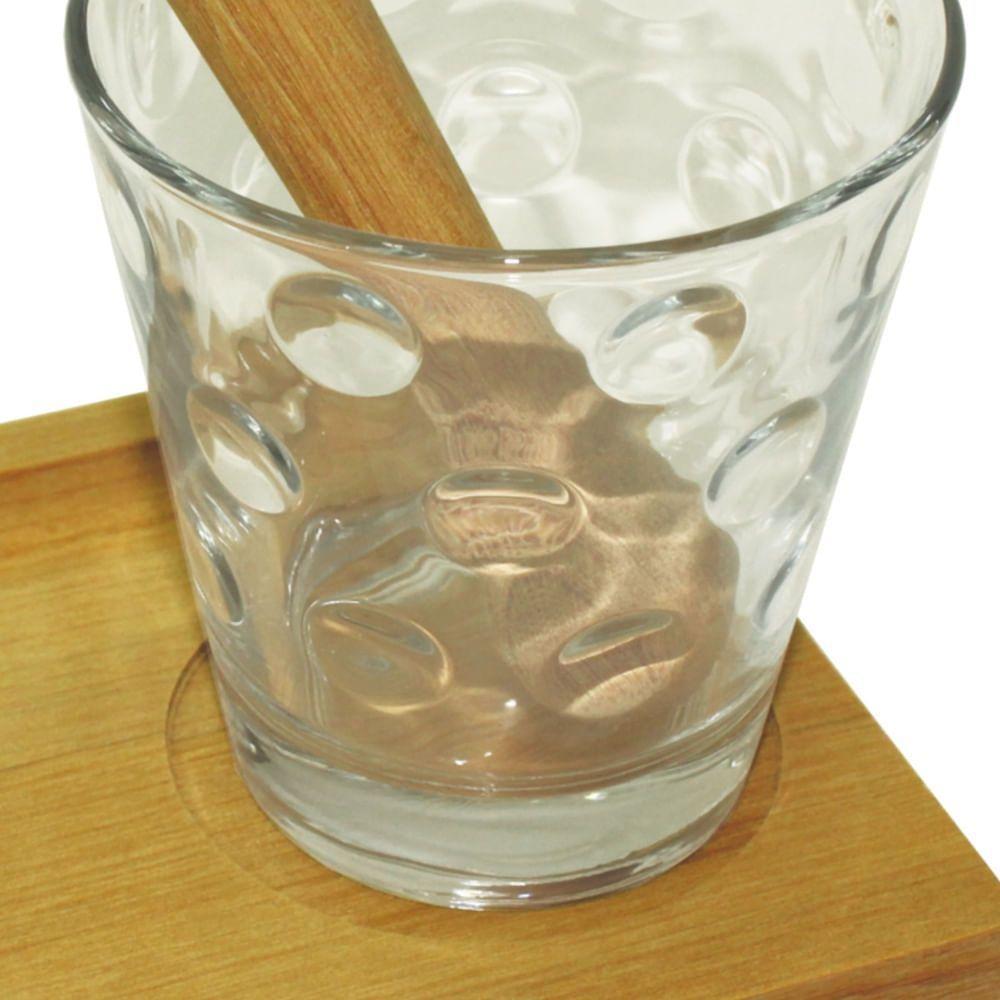 Kit Caipirinha Retangular Sem Faca Com 3 Peças - 10239211 - Tramontina Kit Caipirinha Retangular Sem Faca Tramontina - 3