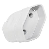 Plugue Femea 2p 10a 250v Branco Tramontina Plugue Fêmea Branco 2p De 250 Volts E 10 Ampères - 57402152 -tramontina - 1