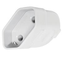 Plugue Femea 2p 10a 250v Branco Tramontina Plugue Fêmea Branco 2p De 250 Volts E 10 Ampères - 57402152 -tramontina - 2