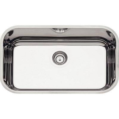 Cuba De Embutir Lavínia 56 Bl Em Aço Inox Com 56x34cm Válvula Com Escape - 94024203 - Tramontina