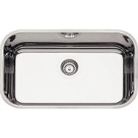 Cuba De Embutir Lavínia 56 Bl Em Aço Inox Com 56x34cm Válvula Com Escape - 94024203 - Tramontina - 1