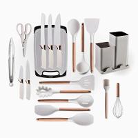 Kit Utensílios De Cozinha Jogo Completo 19 Peças Branco - 2