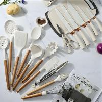 Kit Utensílios De Cozinha Jogo Completo 19 Peças Branco - 5