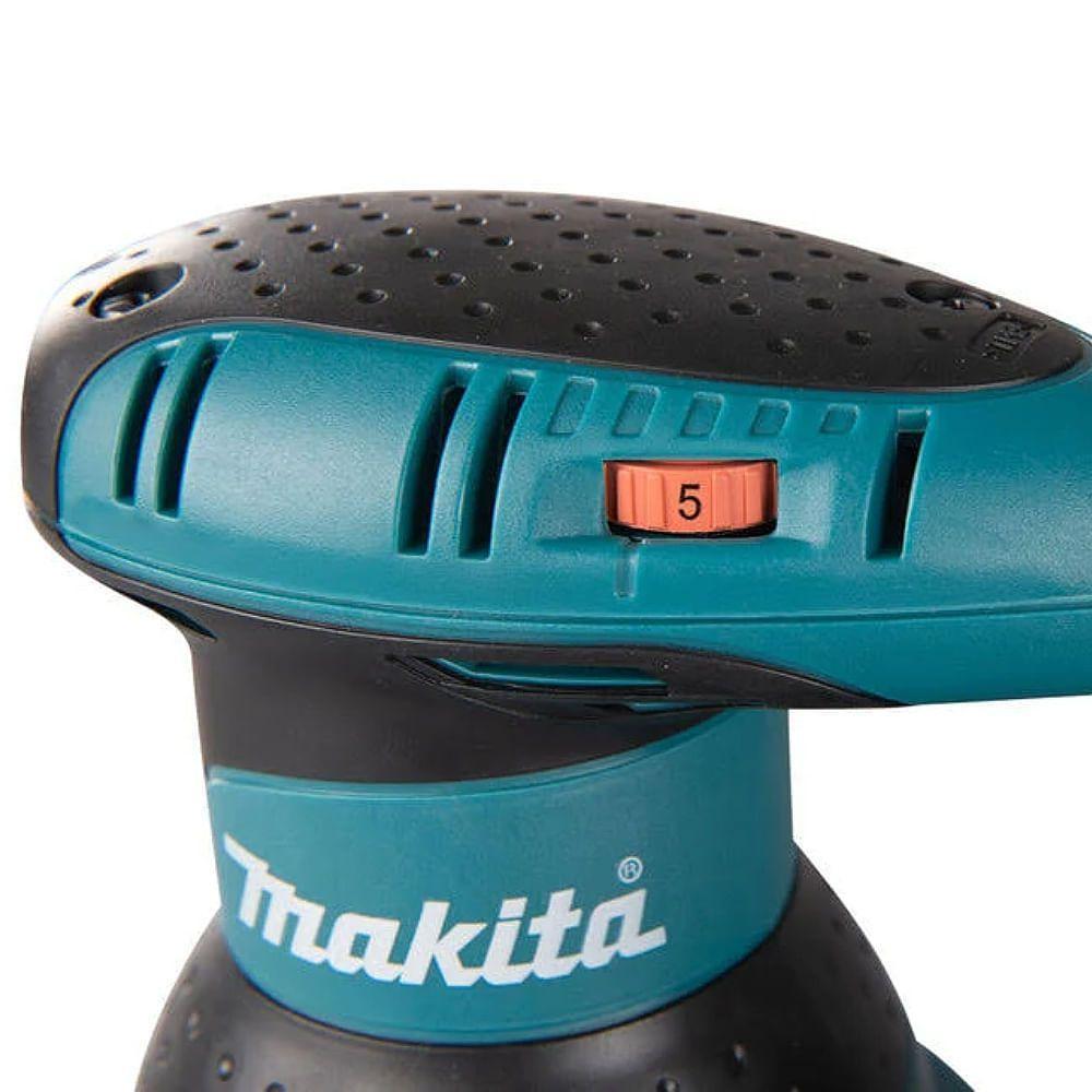 Lixadeira Rotorbital Com Lixa E Saco Coletor 300 Watts 220 Volts - Bo5031 - Makita - 2