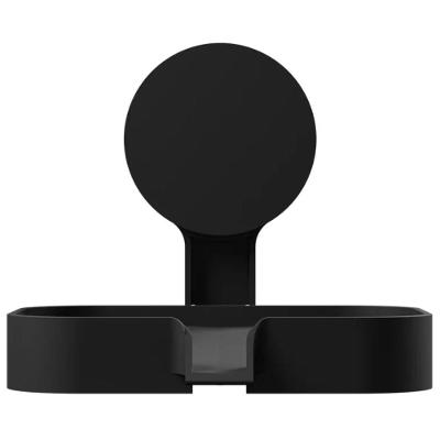 Saboneteira 13,1x2,4x11cm Com Adesivo Preto Fosco - Ad4-sab*pr-fos - Astra