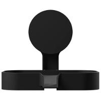 Saboneteira 13,1x2,4x11cm Com Adesivo Preto Fosco - Ad4-sab*pr-fos - Astra - 1