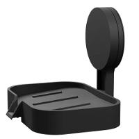 Saboneteira 13,1x2,4x11cm Com Adesivo Preto Fosco - Ad4-sab*pr-fos - Astra - 2