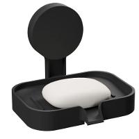 Saboneteira 13,1x2,4x11cm Com Adesivo Preto Fosco - Ad4-sab*pr-fos - Astra - 5