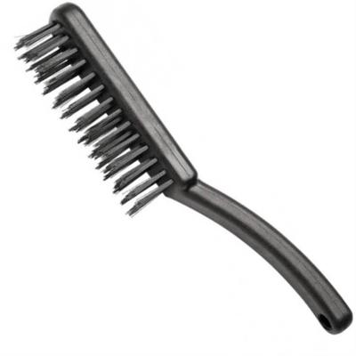 Escova De Aço Com Base Plástica E 5 Fileiras De Cerdas - 43186001 - Tramontina Escova De Aco Base Plastica Tramontina