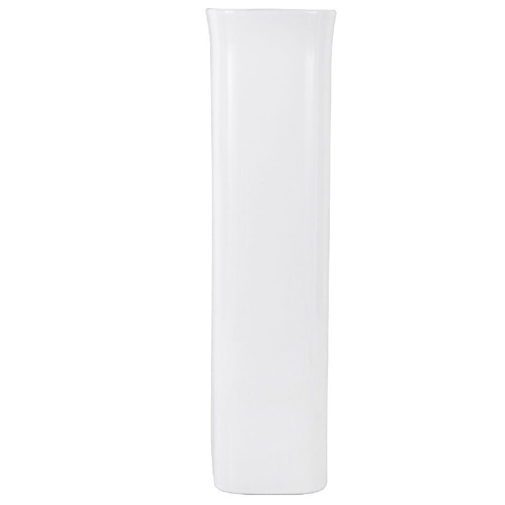 Kit Lavatório 53x44cm 11 Litros Com Coluna Sabatini Branca - Icasa Kit Lavatorio Com Coluna Sabatini Branca - 8