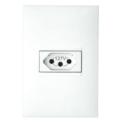 1 Tomada 2p+t 20 Ampères 4x2 Branco - 615081bc - Pial Plus 1 Tomada 2p+t 20 Amperès 4x2 Branco - 615081bc - Pial Plus