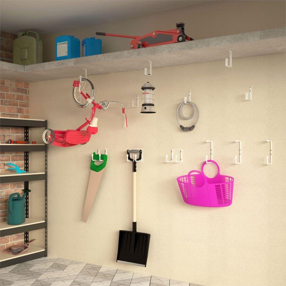 Gancho Multiuso G13 Branco - G13-br - Multivisão - 2