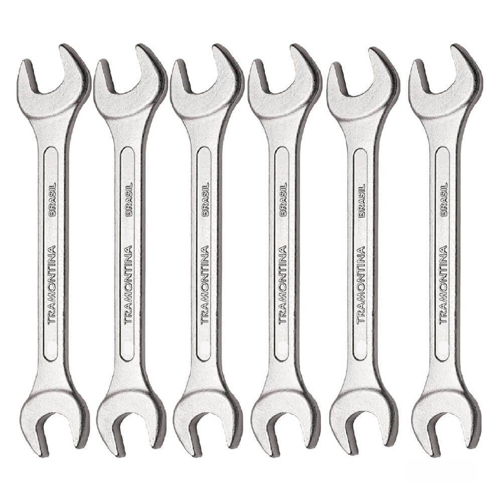 Kit Fixa-combinada Em Aço Especial Com 6 Peças - 43408152 - Tramontina Kit Fixa-combinada 6pcs Tramontina - 1