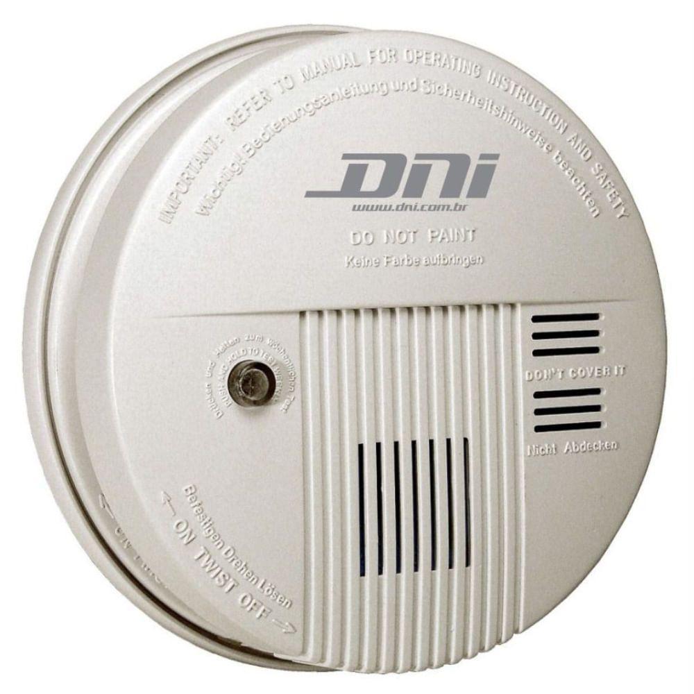 Detector De Fumaça Com Alarme - Dni6915 - Key West Detector De Fumaca C-entrada Central Key Dni6915 - 1