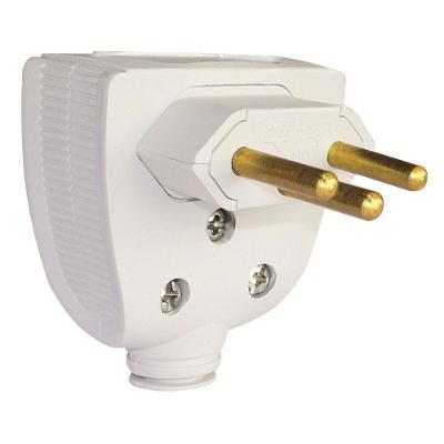 Plugue Profissional Reforçado 2p+t 10 Ampères Branco - 615832 - Pial Plugue Profis.reforcado 10a 2p+t Br Pial 615832