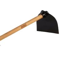 Enxada Larga 26x20cm Preta Com Cabo 1,3m - 45360 - Max Enxada Larga 26x20cm Preta Com Cabo 1,3m - 1