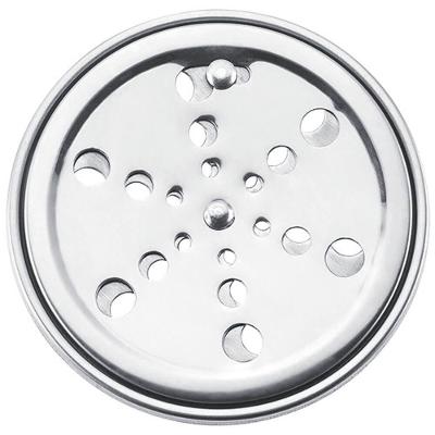 Grelha Inox Redonda Com Caixilho 10cm - Pr7414 - Pincéis Atlas