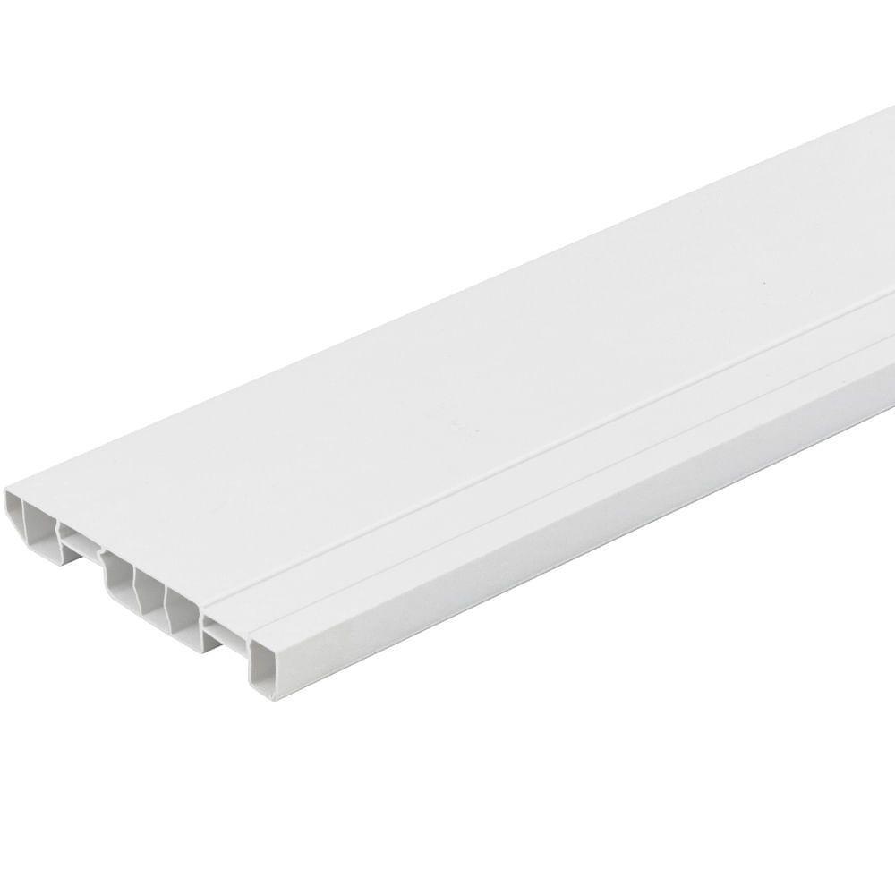 Rodapé De Pvc Com 240x10cm Branco - 083642060010 - Permatti - 1