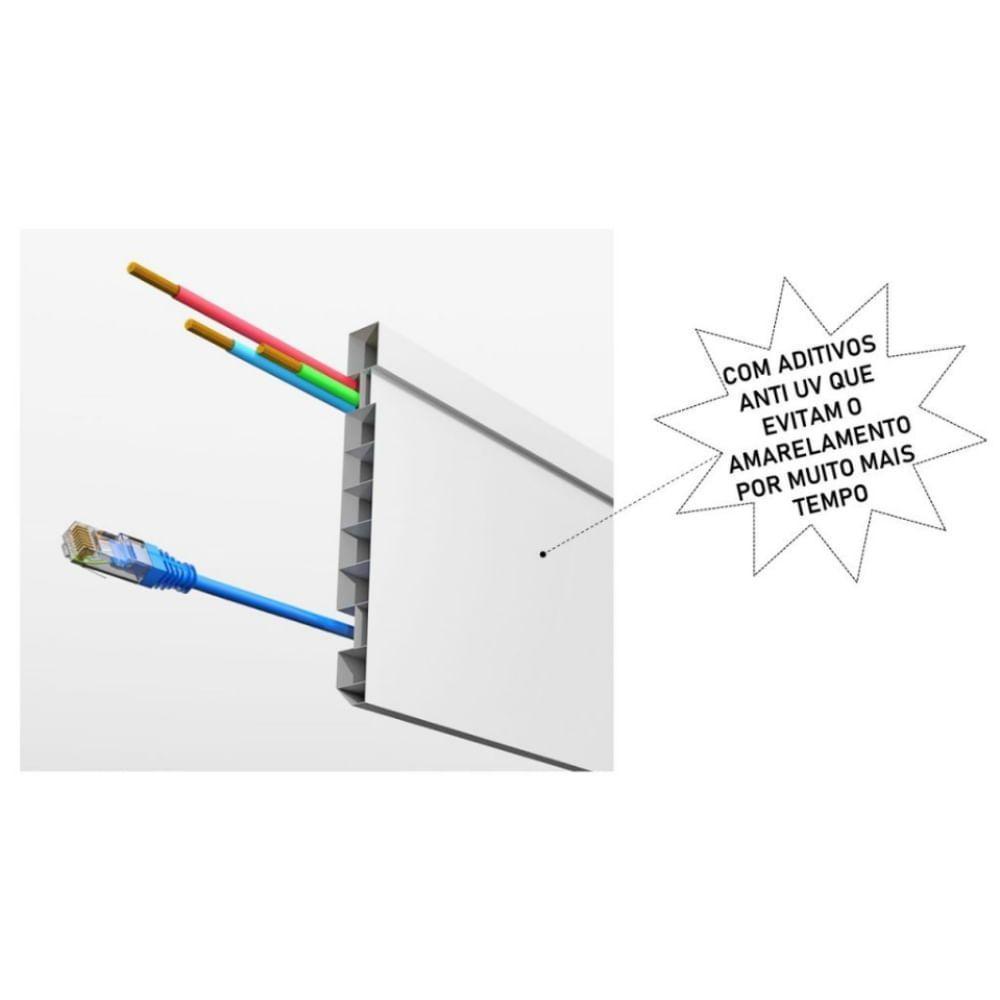Rodapé De Pvc Com 240x10cm Branco - 083642060010 - Permatti - 8