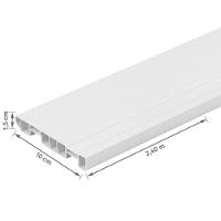 Rodapé De Pvc Com 240x10cm Branco - 083642060010 - Permatti - 10