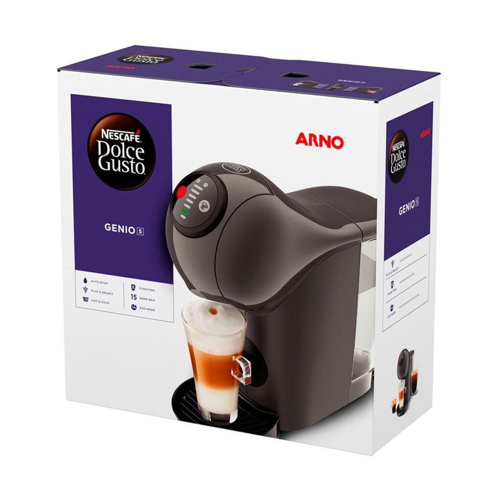 Cafeteira Expresso Dolce Gusto Gênio S Basic Arno Grafite 110V - 4