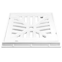 Grelha Reforçada Branca Com Porta-grelha 25 X 25 Cm - 1636 - Estrela - 1