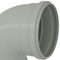 Curva 87° Série R 30"" Dn 75 Com Bolsa - 26751080 - Tigre Curva 87° Série R 30" Dn 75 - 26751080 - Tigre - 2