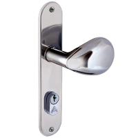 Fechadura Golf Externa Inox Polido F2600-80 - 64075 - Aliança Fech.t.golf - Ext. 2600-80 Inox Polido - 64075 - Aliança - 1