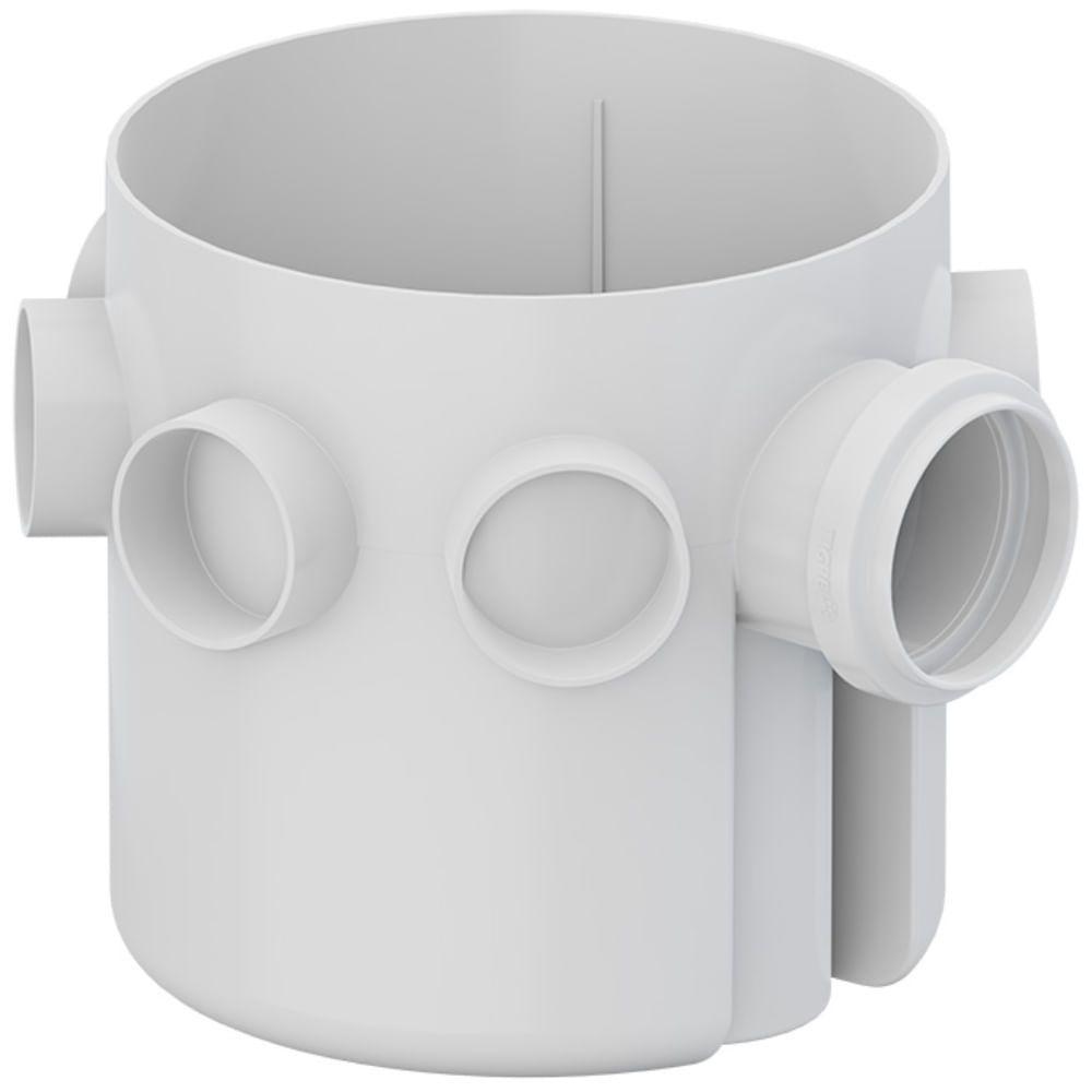 Corpo Caixa Sifonada Nº 23 Com 150x150x50mm De 7 Entradas Série R - 27141226 - Tigre - 1