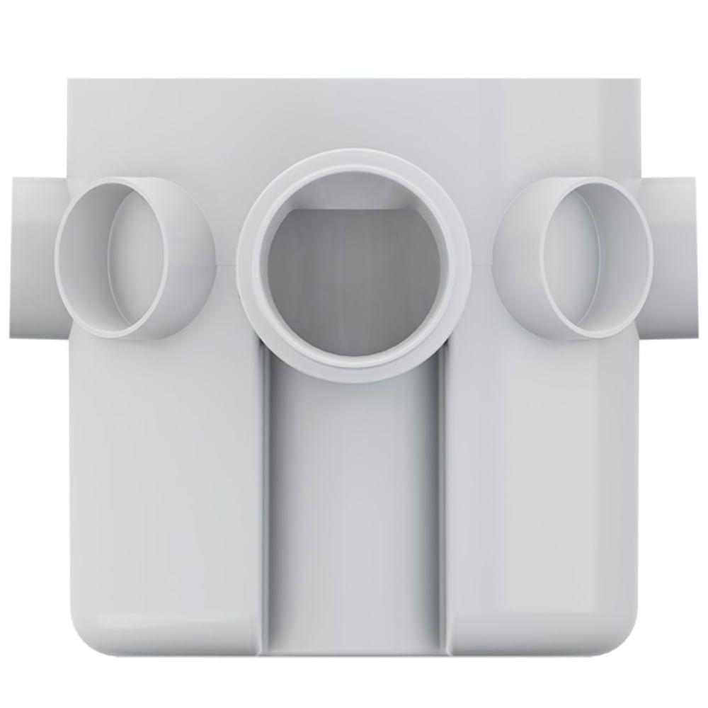 Corpo Caixa Sifonada Nº 23 Com 150x150x50mm De 7 Entradas Série R - 27141226 - Tigre - 2