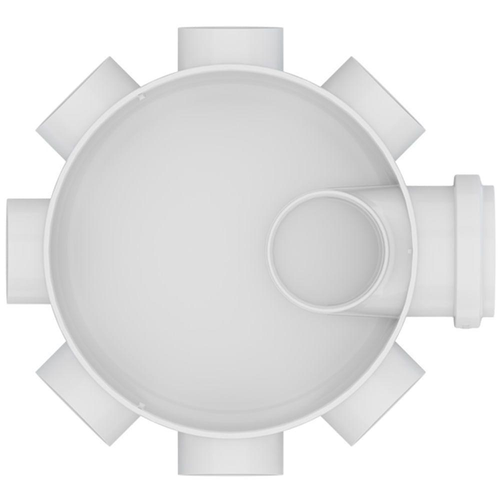 Corpo Caixa Sifonada Nº 23 Com 150x150x50mm De 7 Entradas Série R - 27141226 - Tigre - 3