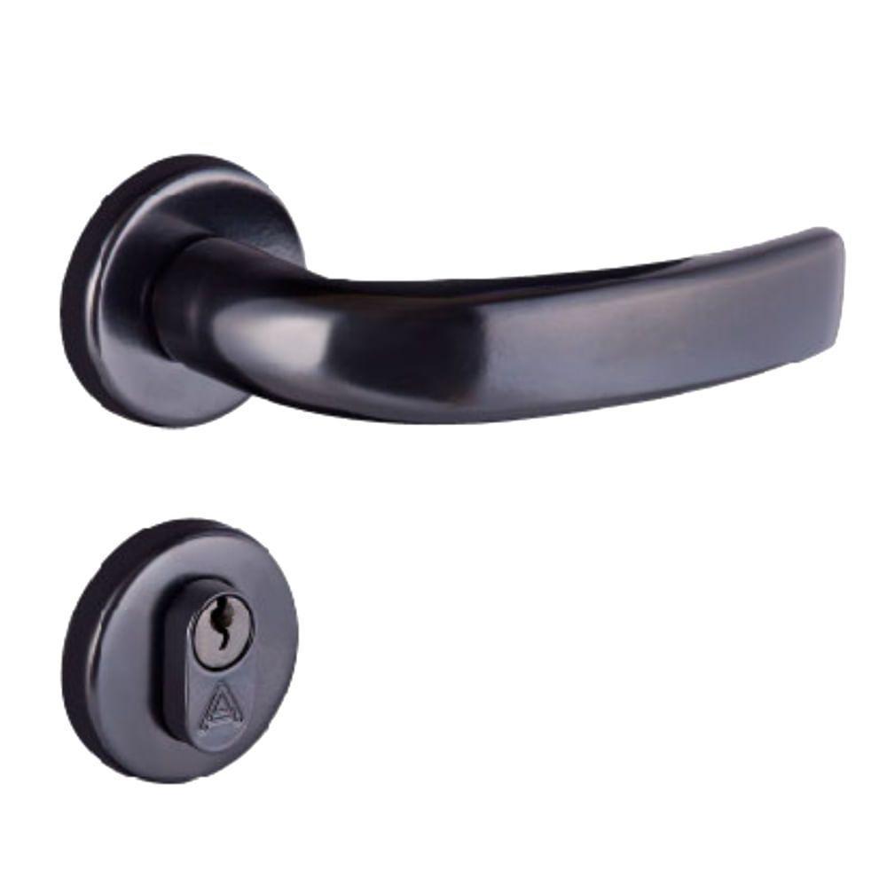 Fechadura Galaxy Externa Preto Fosco - 82505 - Aliança Fech.galaxy - Ext. 4181 Preto Fosco - 82505 - Aliança - 1