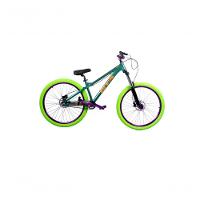 Bicicleta 26 Gta Gravity Cor Verde Freeride Single Cubo K7 Barulhento Freio Hidráulico Garfo C/trava Pneu Flame Verde - 1