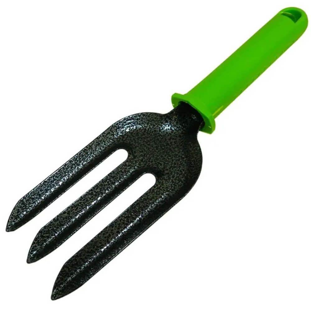 Garfo Com 3 Dentes 250mm Com Revestimento Protetor E Cabo Plástico - 623878 - Palisad Camping - 1