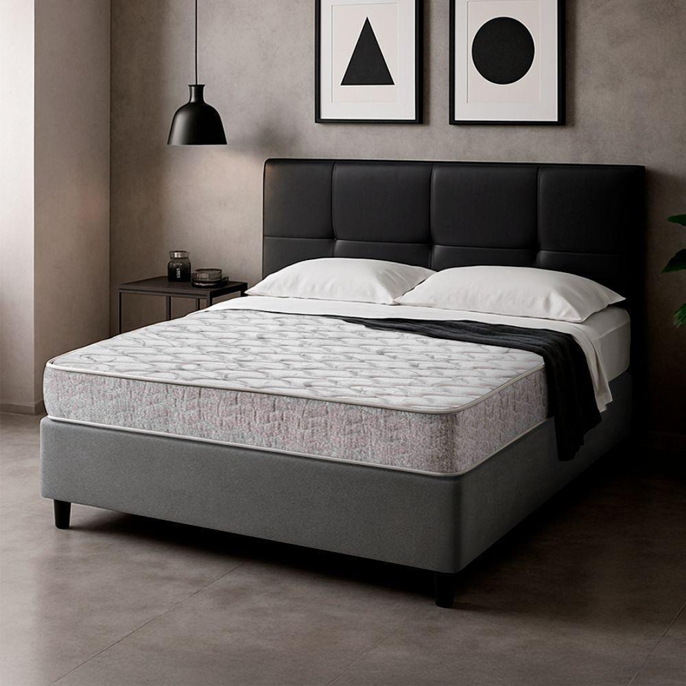 Cama Box Casal Espuma D33 Inducol Soft 138x188x55cm Cbp Cinza - 2