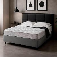 Cama Box Casal Espuma D33 Inducol Soft 138x188x55cm Cbp Cinza - 2