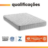 Cama Box Casal Espuma D33 Inducol Soft 138x188x55cm Cbp Cinza - 5