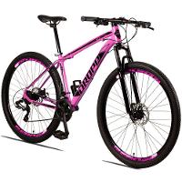 Bicicleta Aro 29 Dropp Z3 H Alumínio Câmbio Shimano 24v Freio A Disco Hidráulico 15 Rosa+preto - 1