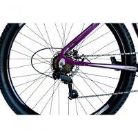 Bicicleta Aro 29 Ksx Sd7 21v Cabos Internos Alumínio Freios A Disco Garfo Suspensão Roxo Branco Tamanho 15 - 3