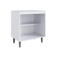 Armário De Cozinha Com Balcão E 2 Portas Para Cooktop 4 Bocas Branco - 3