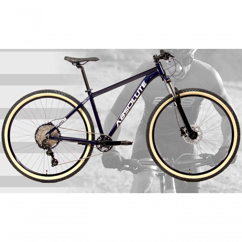 Bike Aro 29 Nero 5 Peças Inteira Absolute 12v Hollowtech Garfo Trava Remota Pneu Faixa Freio Hidráulico. Azul Tam.17 - 5