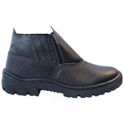Botina De Couro Elástico Sem Bico Nº41 - 017830 - Imbiseg