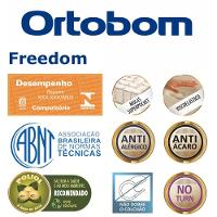 Colchão De Espuma Queen Size Freedom 158x198x32cm - 1041691615 - Ortobom Colchao Freedom Queen 158x198x32 - 6