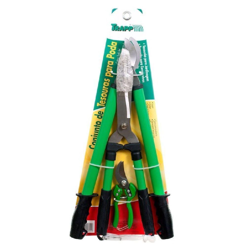 Conjunto De Tesouras Para Poda Ts-27002 - 3936010 - Trapp - 2