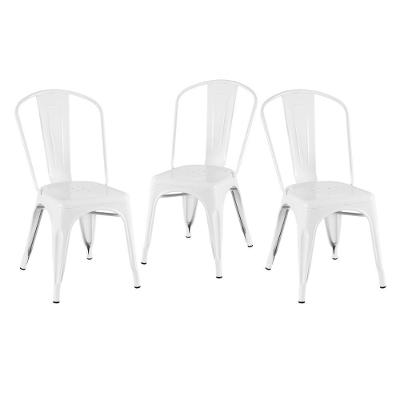 Kit 3 Cadeiras Branco