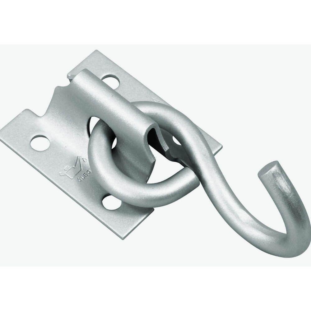 Gancho De Parafusar Com 4 Furos Zinco Azul - Rad06.a12.01.c - Rocha - 1