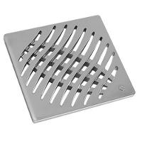 Grelha Quadrada Cromada 150mm - 27505155 - Tigre Grelha Quadrada Cromada 150mm Tigre 27505155 - 1