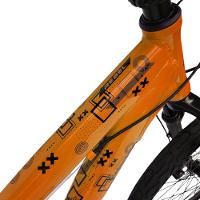 Bicicleta 26 Gta Rebel Freeride Laranja Single 8v Cubo Barulhento Pedivela Camaleão Freio Disco Aros Vmaxx Pneu Flame - 2